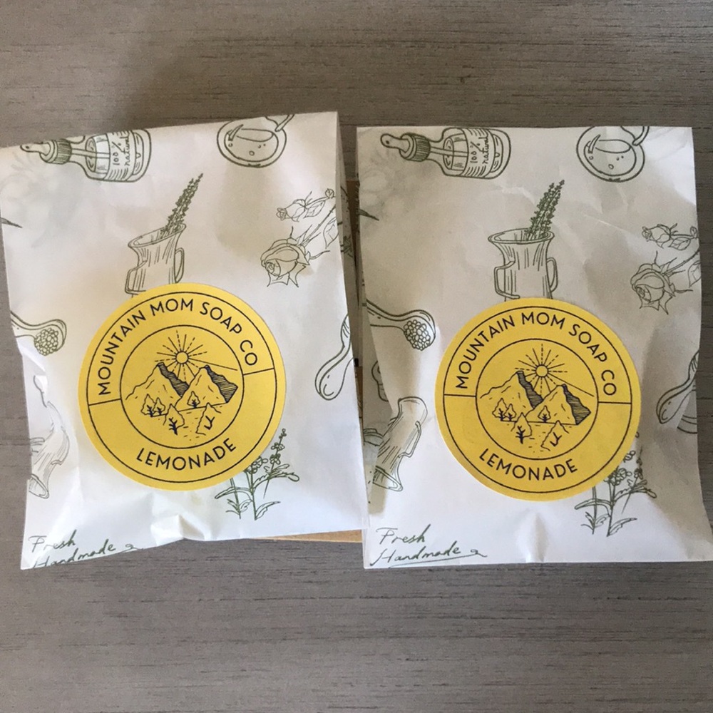 Lemon Shampoo bar & Conditioner bar bundle/ Mountain Mom Soap Co - Picture 3 of 6